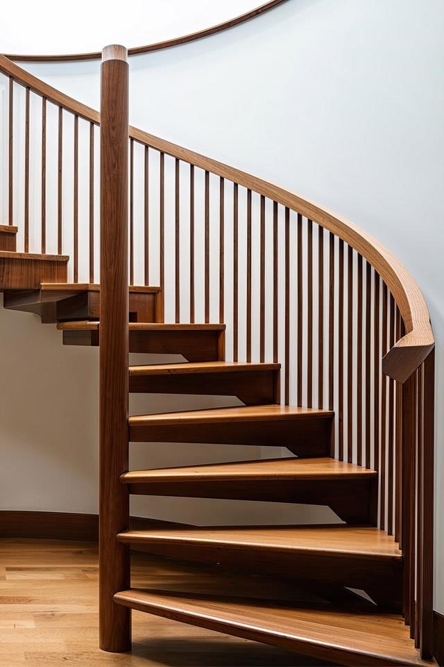 Escaleras de madera a medida en Muros